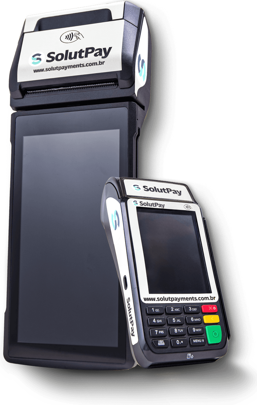 Maquininhas e terminal de pagamento SolutPay Med